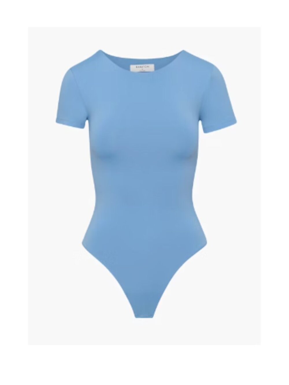 Babaton CONTOUR CREW SHORTSLEEVE BODYSUIT AZURINE BLUE Size: M